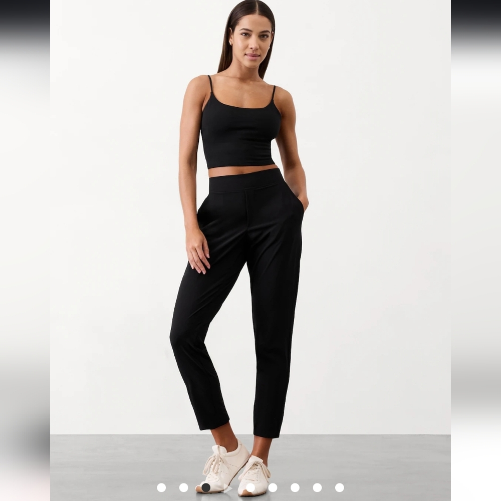 Athleta Brooklyn Mid Rise Ankle Pant Petite Black